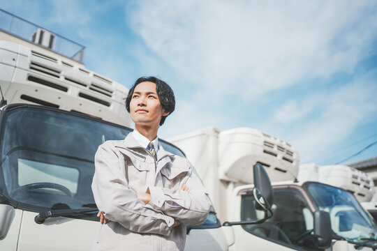 トラックの運転手